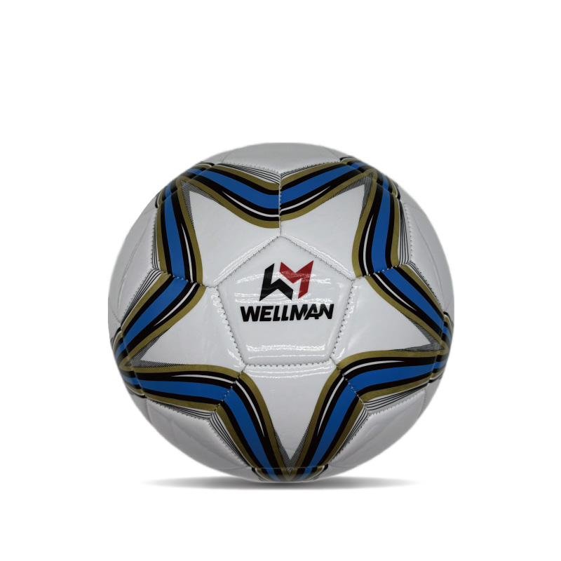 Duurzame PVC -maat 4 Jeugdvoetbal Ball Print Logo Training Football Ball voor kinderen en volwassenen