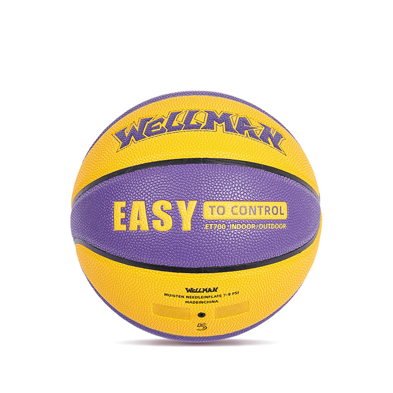 Kinderhygroscopiciteit PU Leather Basketball Ball Size 5 Training voor tiener volwassene