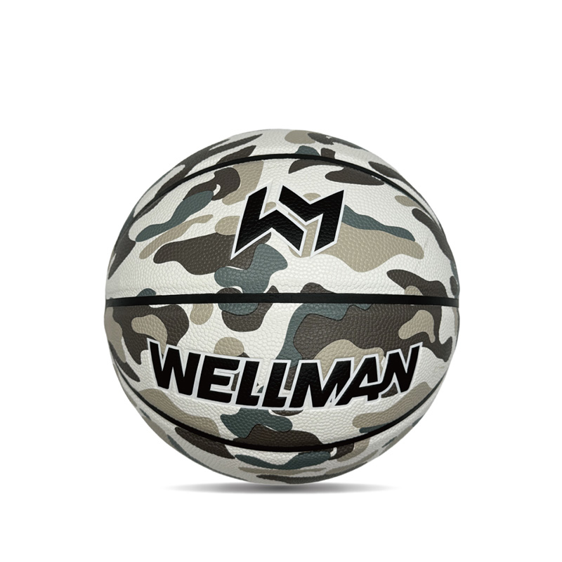 Binnen/buiten hygroscopiciteit PU kleurrijke gedrukte sportbasketbalbal