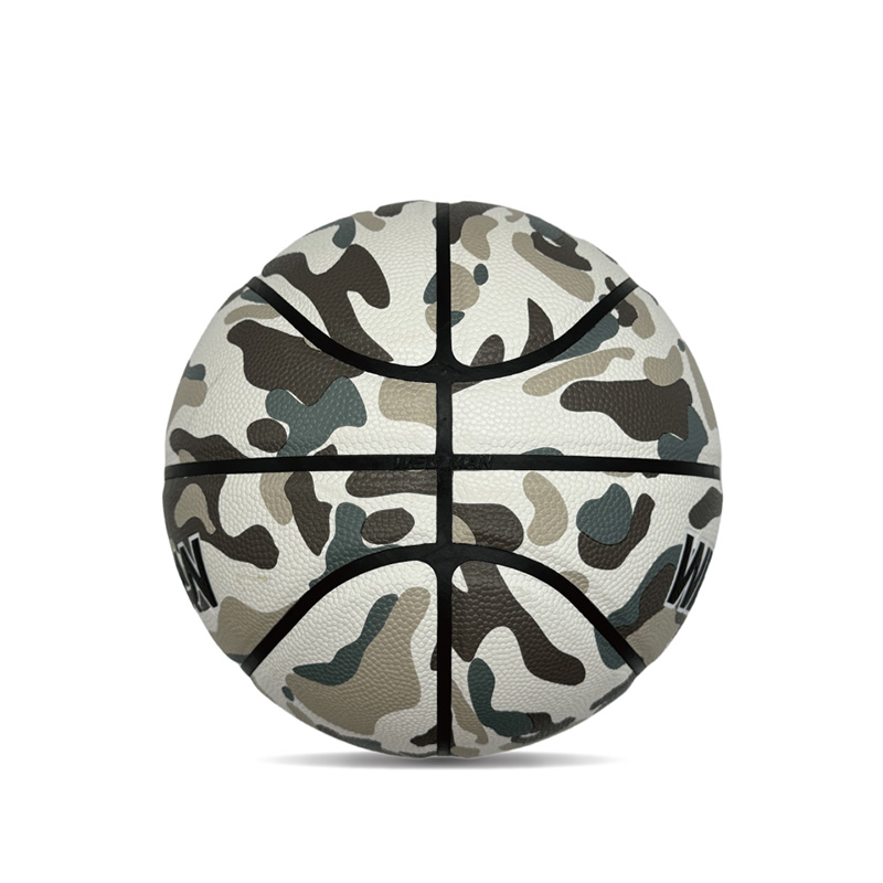 Binnen/buiten hygroscopiciteit PU kleurrijke gedrukte sportbasketbalbal