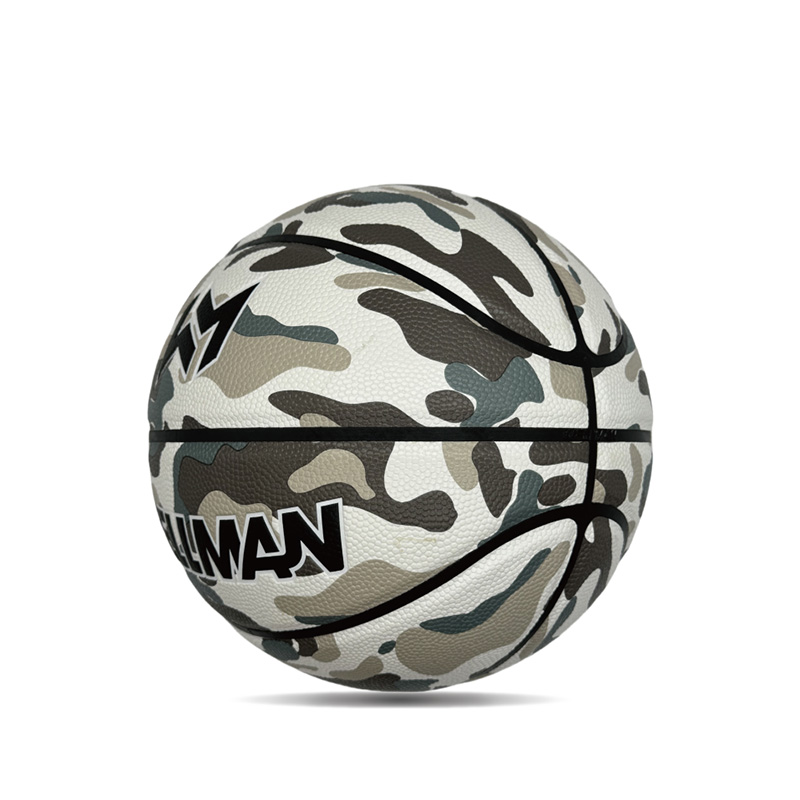 Binnen/buiten hygroscopiciteit PU kleurrijke gedrukte sportbasketbalbal