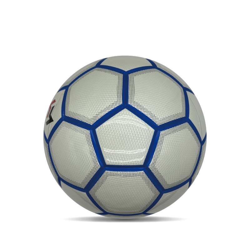 Double Mirror Aangepaste bedrukte voetballen Glanzende gepersonaliseerde voetbal Bal Officiële maat 5