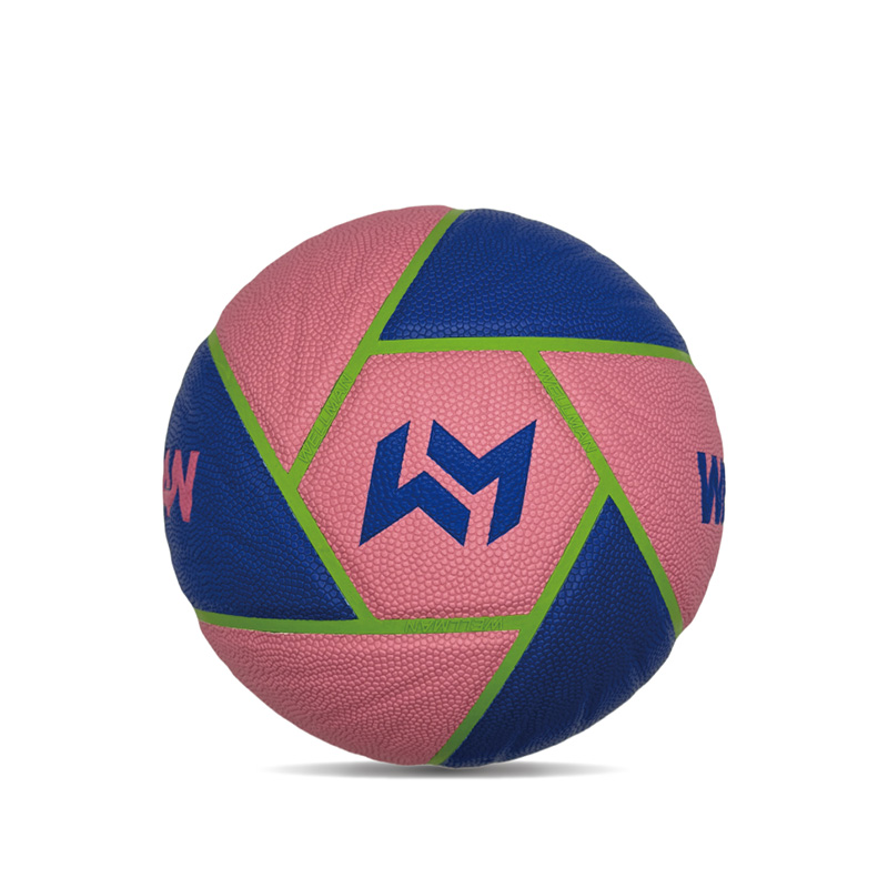 Individueel ontworpen speciaal gevormde indoor buitentraining vocht-absorberend PU basketbal