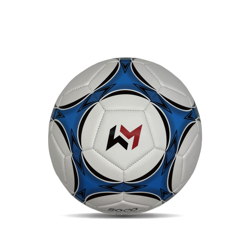 Zachte en veilige PVC -voetbalwedstrijd Training voetbalvoetbal Ball maat 5 voor volwassenen en kinderen