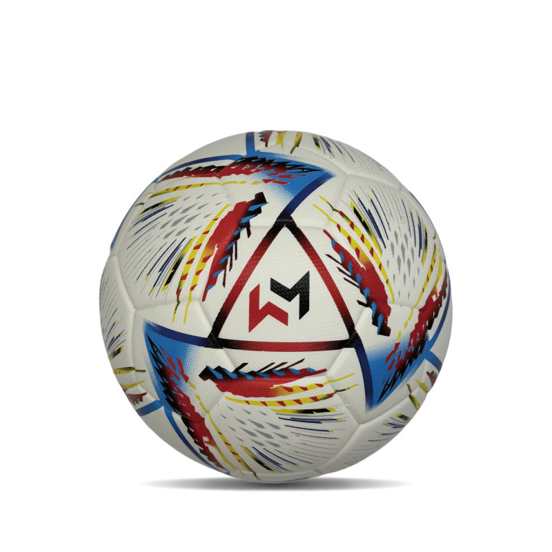 Diamond PU Leather Professional Soccer Ball Officiële maat 5 Aangepaste kleurrijke unisex duurzame training voetbal