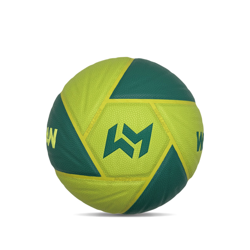 Individueel ontworpen speciaal gevormde indoor buitentraining vocht-absorberend PU basketbal