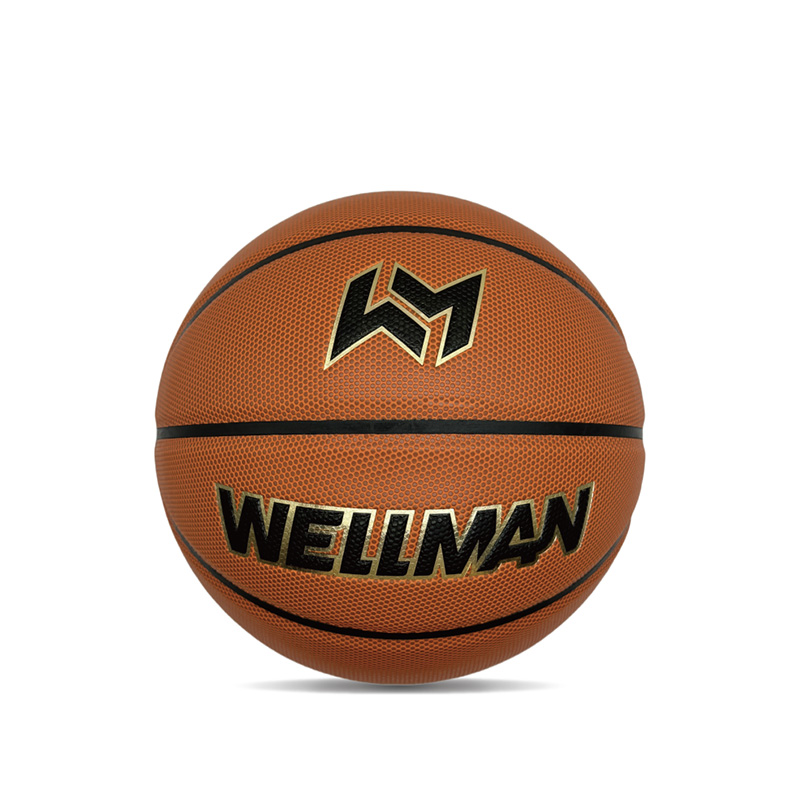 Originele stijl PU LEDER BUIDEN Outdoor Tiener volwassen training basketbalbal geschenken