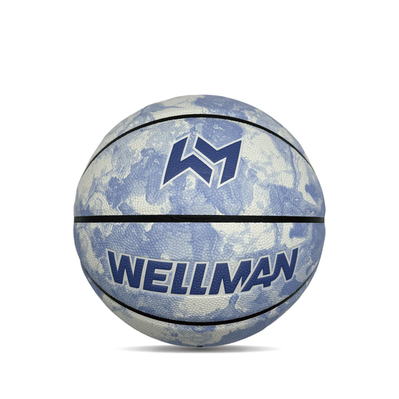Binnen/buiten hygroscopiciteit PU kleurrijke gedrukte sportbasketbalbal