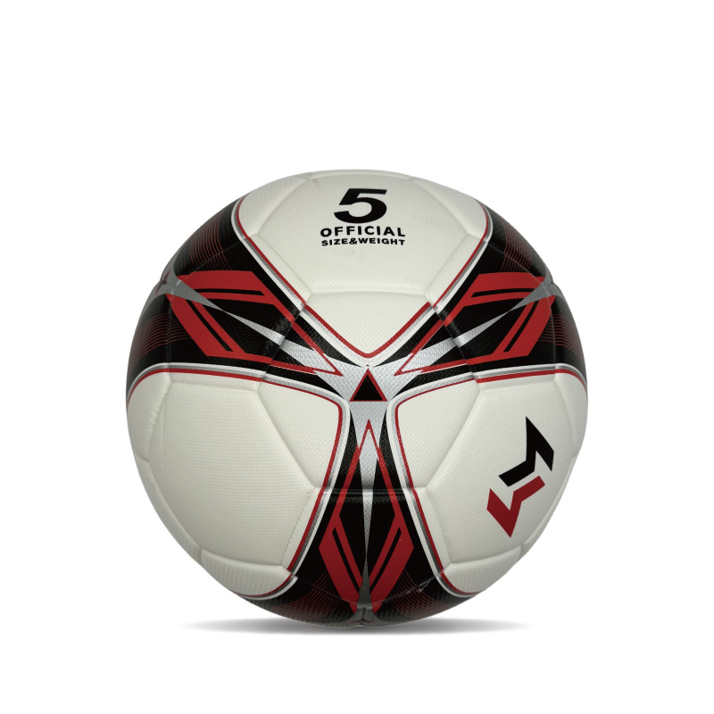 Diamond PU Leather Professional Soccer Ball Officiële maat 5 Aangepaste kleurrijke unisex duurzame training voetbal