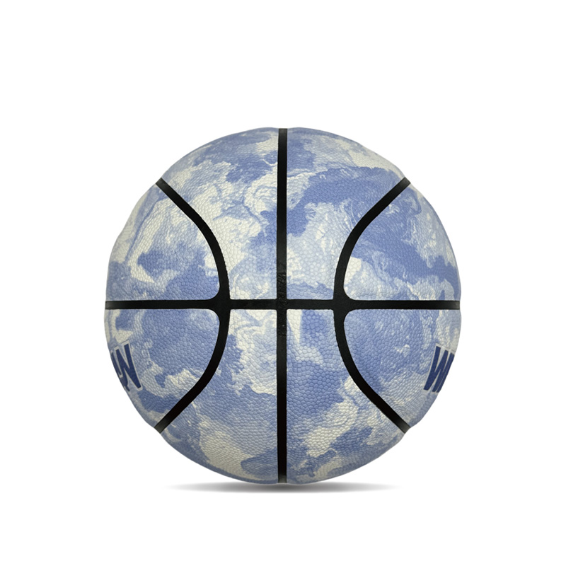 Binnen/buiten hygroscopiciteit PU kleurrijke gedrukte sportbasketbalbal