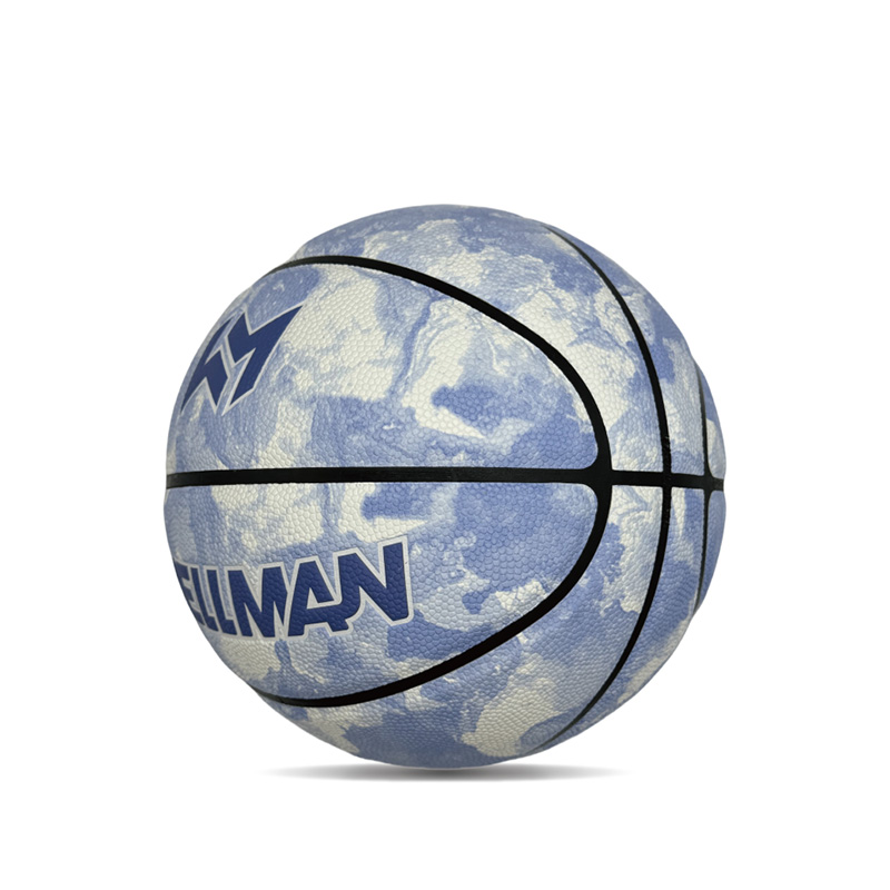 Binnen/buiten hygroscopiciteit PU kleurrijke gedrukte sportbasketbalbal