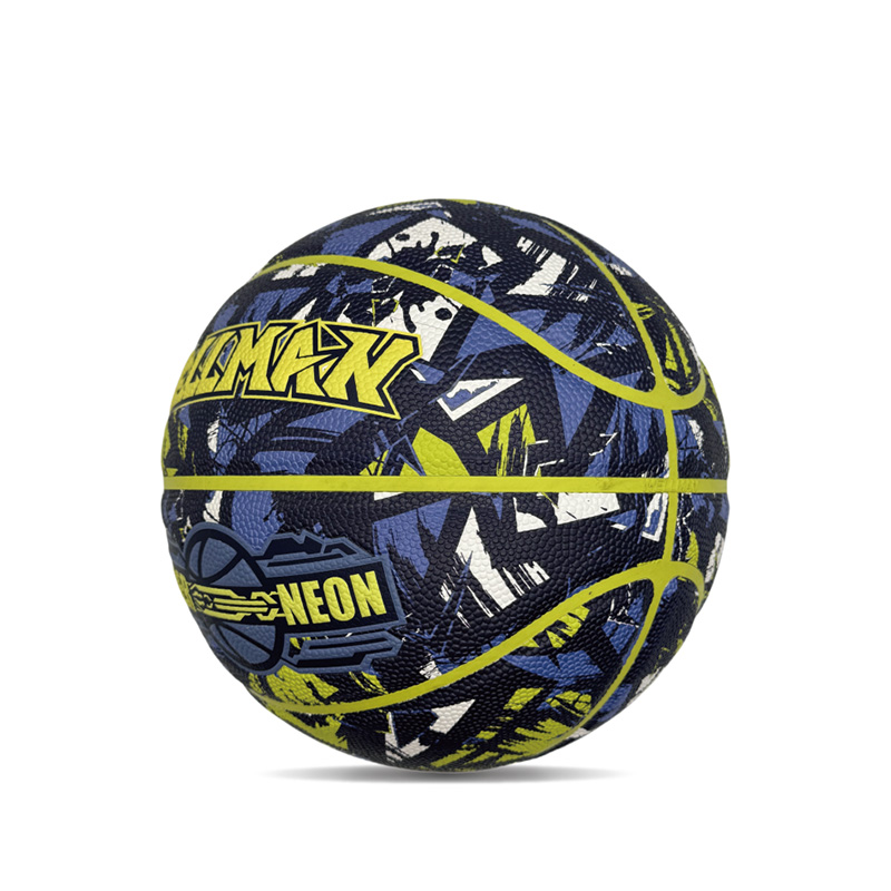 Gepersonaliseerde aangepaste pop cyberpunk gedrukte PU Sport/Gift Basketball Ball Maat 7