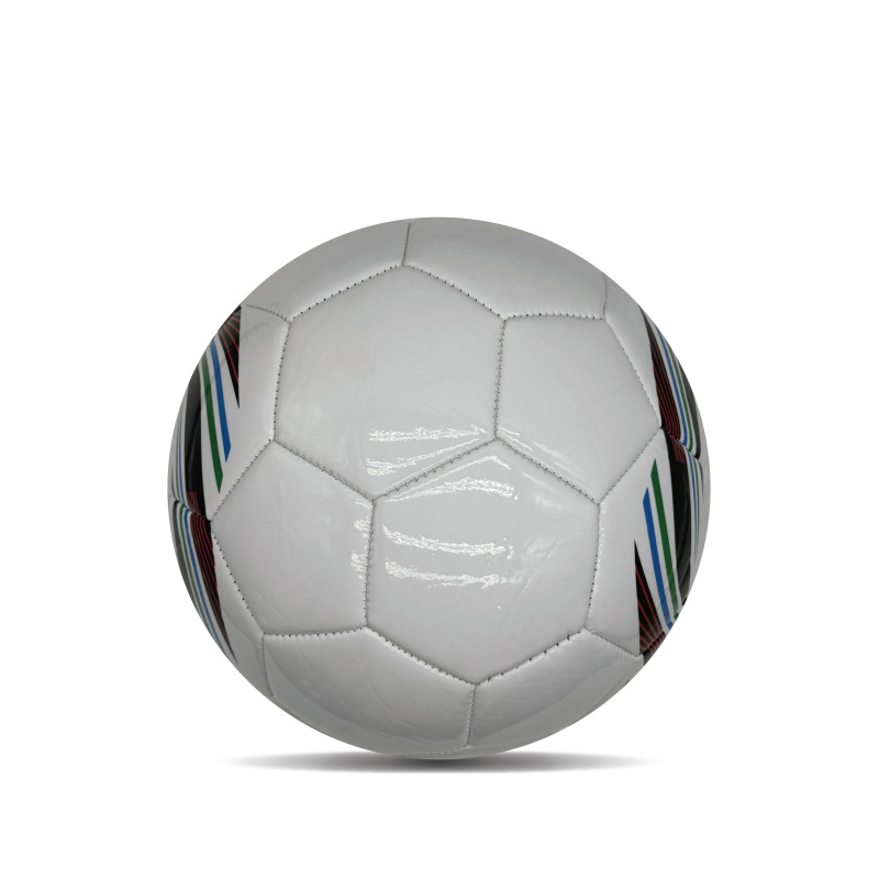 Duurzame PVC -maat 4 Jeugdvoetbal Ball Print Logo Training Football Ball voor kinderen en volwassenen