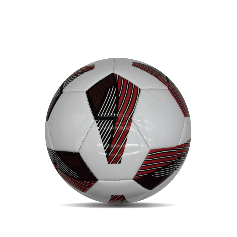 Duurzame PVC -maat 4 Jeugdvoetbal Ball Print Logo Training Football Ball voor kinderen en volwassenen
