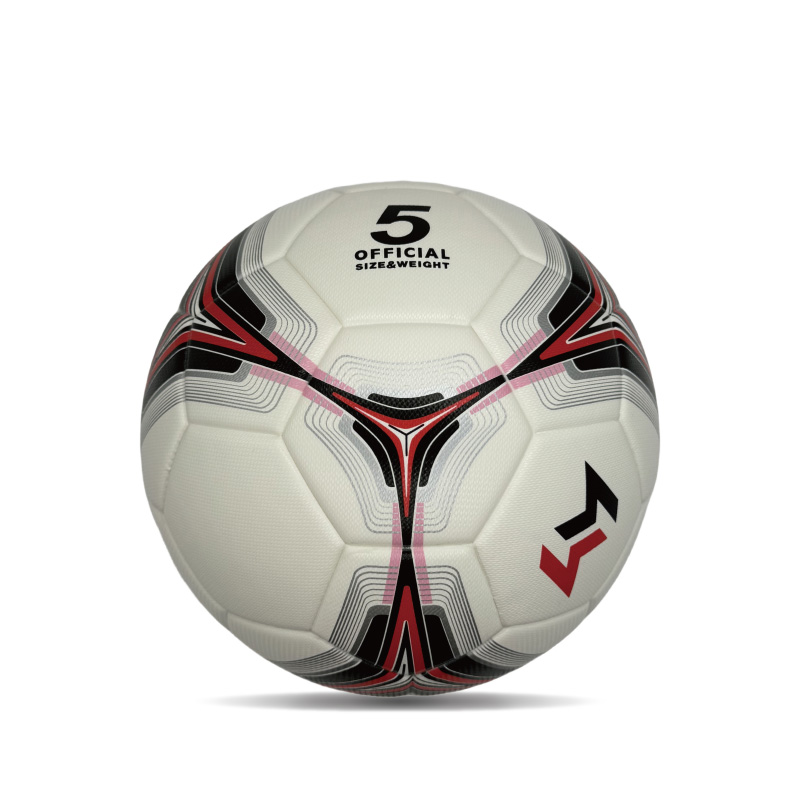 Diamond PU Leather Professional Soccer Ball Officiële maat 5 Aangepaste kleurrijke unisex duurzame training voetbal