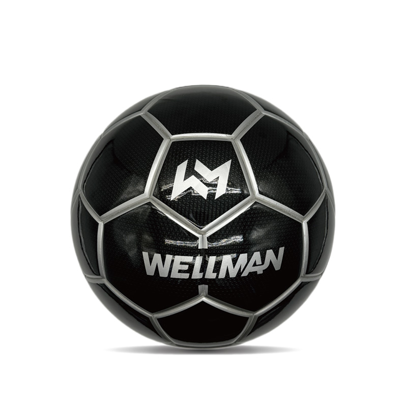 Double Mirror Aangepaste bedrukte voetballen Glanzende gepersonaliseerde voetbal Bal Officiële maat 5