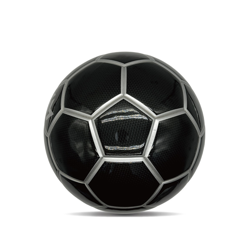 Double Mirror Aangepaste bedrukte voetballen Glanzende gepersonaliseerde voetbal Bal Officiële maat 5